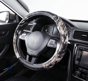 Mossy Oak 1PC Heavy Duty Truck Steering Wheel Cover Camo Green - Universal Fit, 21SWC75